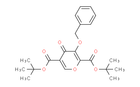 CAS No. 1332856-34-4, Di-tert-butyl 3-(benzyloxy)-4-oxo-4H-pyran-2,5-dicarboxylate