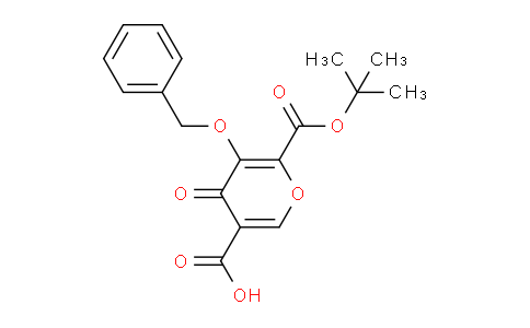 CAS No. 1332856-35-5, 5-(Benzyloxy)-6-(tert-butoxycarbonyl)-4-oxo-4H-pyran-3-carboxylic acid