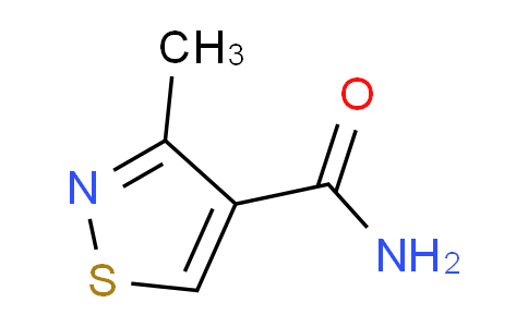 CAS No. 1259065-61-6, 3-Methylisothiazole-4-carboxamide