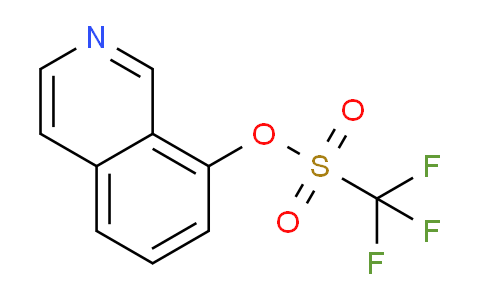 CAS No. 1086392-54-2, Isoquinolin-8-yl trifluoromethanesulfonate