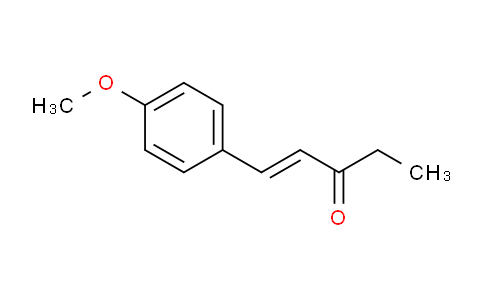 CAS No. 104-27-8, 1-(4-Methoxyphenyl)pent-1-en-3-one