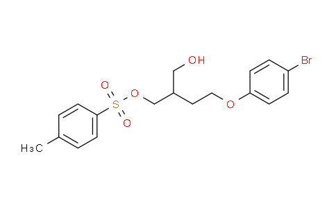 CAS No. 1467061-84-2, 4-(4-Bromophenoxy)-2-(hydroxymethyl)butyl 4-methylbenzenesulfonate