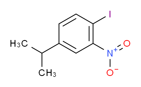CAS No. 144146-98-5, 1-Iodo-4-isopropyl-2-nitrobenzene