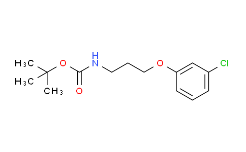CAS No. 1817727-39-1, N-Boc-3-(3-chlorophenoxy)-1-propylamine