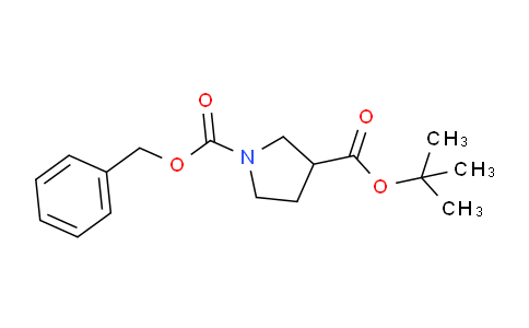 CAS No. 1820675-44-2, tert-Butyl 1-Cbz-pyrrolidine-3-carboxylate