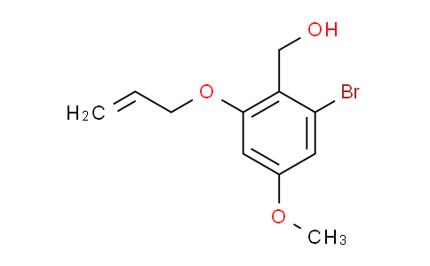 CAS No. 1820705-12-1, 2-(Allyloxy)-6-bromo-4-methoxybenzyl Alcohol