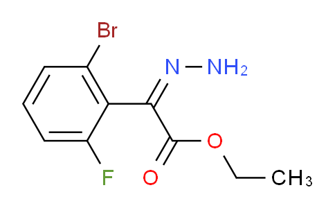 CAS No. 1820748-83-1, Ethyl 2-(2-bromo-6-fluorophenyl)-2-hydrazonoacetate
