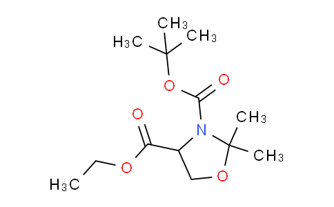 CAS No. 1822546-13-3, Ethyl 3-Boc-2,2-dimethyloxazolidine-4-carboxylate