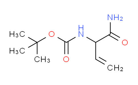 CAS No. 1822593-18-9, tert-Butyl (1-amino-1-oxobut-3-en-2-yl)carbamate