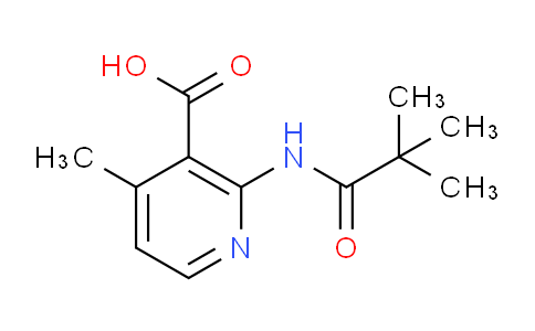 CAS No. 2006278-17-5, 4-Methyl-2-pivalamidonicotinic Acid