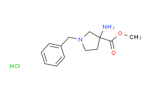 CAS No. 2006278-21-1, Methyl 3-Amino-1-benzylpyrrolidine-3-carboxylate Hydrochloride