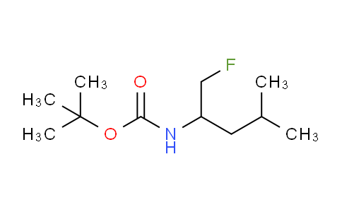 CAS No. 2006278-37-9, N-Boc-1-fluoro-4-methyl-2-pentanamine