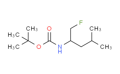 2006278-37-9 | N-Boc-1-fluoro-4-methyl-2-pentanamine