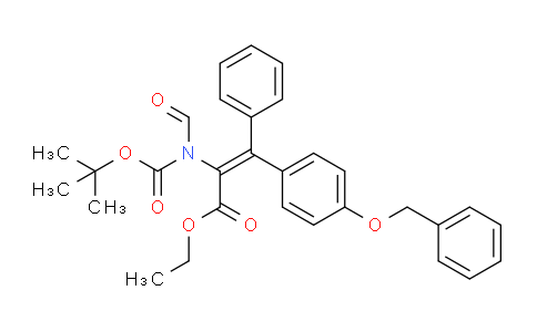 DY810866 | 2006281-58-7 | Ethyl 2-(N-Boc-formamido)-3-[4-(benzyloxy)phenyl]-3-phenylacrylate