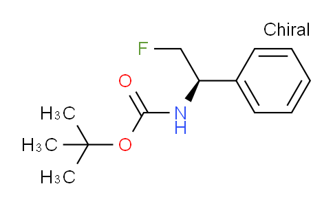 CAS No. 2006287-04-1, (R)-N-Boc-2-fluoro-1-phenylethanamine