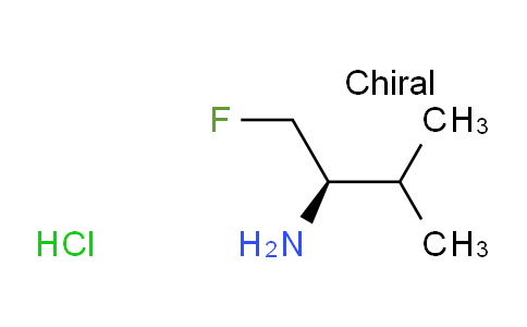 CAS No. 2006287-08-5, (R)-1-Fluoro-3-methyl-2-butylamine Hydrochloride
