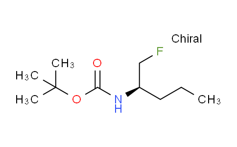 CAS No. 2006287-11-0, (R)-N-Boc-1-fluoro-2-pentanamine
