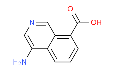 CAS No. 1822679-54-8, 4-Aminoisoquinoline-8-carboxylic acid