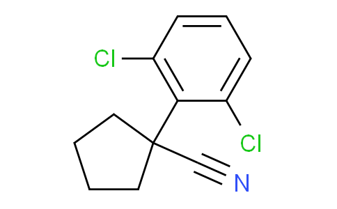 CAS No. 1037130-83-8, 1-(2,6-Dichlorophenyl)cyclopentanecarbonitrile