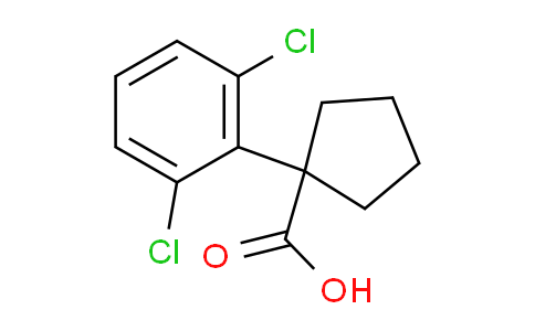CAS No. 1037131-01-3, 1-(2,6-Dichlorophenyl)cyclopentanecarboxylic Acid