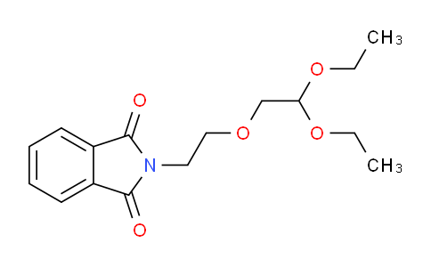 CAS No. 1039455-10-1, 2-[2-(2,2-Diethoxyethoxy)ethyl]isoindoline-1,3-dione