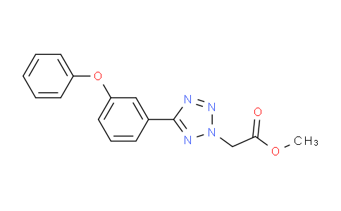 CAS No. 1305320-60-8, Methyl 2-[5-(3-Phenoxyphenyl)-2H-tetrazol-2-yl]acetate