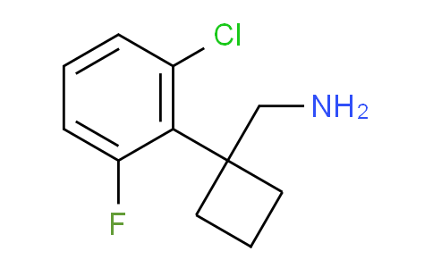 CAS No. 1039932-28-9, 1-(2-Chloro-6-fluorophenyl)cyclobutanemethanamine