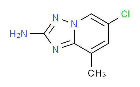 CAS No. 1319067-92-9, 2-Amino-6-chloro-8-methyl-[1,2,4]triazolo[1,5-a]pyridine