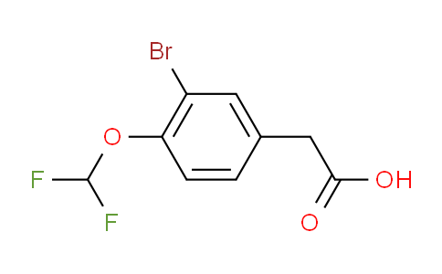 CAS No. 2006277-18-3, 3-Bromo-4-(difluoromethoxy)phenylacetic Acid