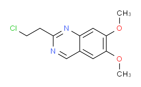CAS No. 2006277-21-8, 2-(2-Chloroethyl)-6,7-dimethoxyquinazoline