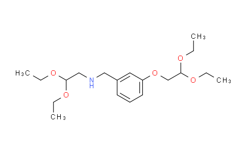 CAS No. 2006277-32-1, N-[3-(2,2-Diethoxyethoxy)benzyl]-2,2-diethoxyethylamine