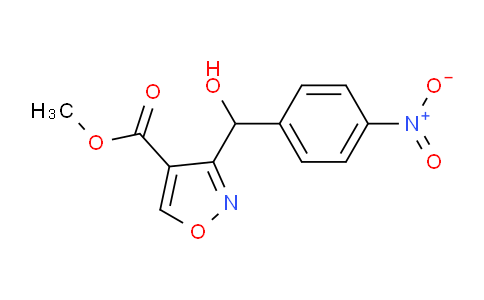 CAS No. 2006277-45-6, Methyl 3-[Hydroxy(4-nitrophenyl)methyl]isoxazole-4-carboxylate