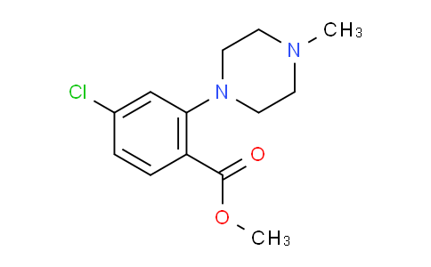 CAS No. 2006277-47-8, Methyl 4-Chloro-2-(4-methyl-1-piperazinyl)benzoate