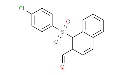 CAS No. 2006278-01-7, 1-[(4-Chlorophenyl)sulfonyl]-2-naphthaldehyde