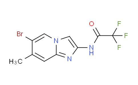 CAS No. 2006278-09-5, N-(6-Bromo-7-methylimidazo[1,2-a]pyridin-2-yl)-2,2,2-trifluoroacetamide