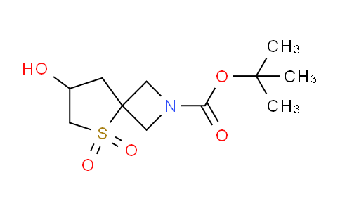 CAS No. 1453315-78-0, tert-Butyl 7-hydroxy-5-thia-2-azaspiro[3.4]octane-2-carboxylate 5,5-dioxide