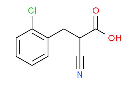 CAS No. 14650-19-2, 3-(2-Chlorophenyl)-2-cyanopropionic Acid