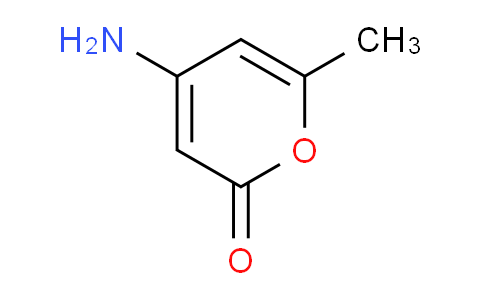 CAS No. 132559-90-1, 4-Amino-6-methyl-2H-pyran-2-one