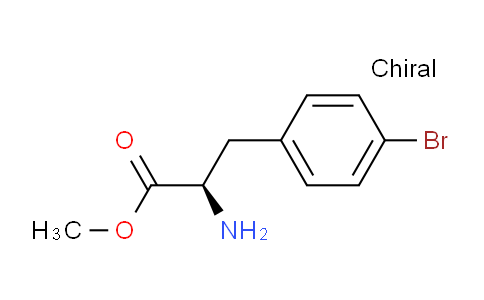 CAS No. 122332-24-5, Methyl (R)-2-Amino-3-(4-bromophenyl)propanoate