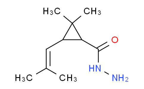 CAS No. 113904-76-0, 2,2-Dimethyl-3-(2-methyl-1-propenyl)cyclopropanecarbohydrazide