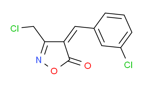 CAS No. 1142198-92-2, 4-(3-Chlorobenzylidene)-3-(chloromethyl)isoxazol-5(4H)-one