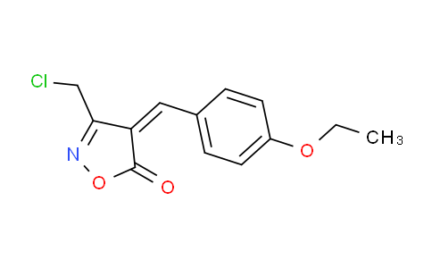 CAS No. 1142199-20-9, 3-(Chloromethyl)-4-(4-ethoxybenzylidene)isoxazol-5(4H)-one