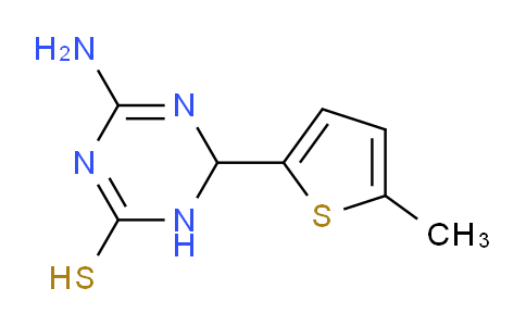CAS No. 1142201-12-4, 4-Amino-6-(5-methylthiophen-2-yl)-1,6-dihydro-1,3,5-triazine-2-thiol