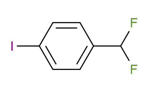 CAS No. 1214372-82-3, 1-(Difluoromethyl)-4-iodobenzene