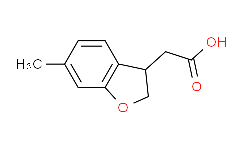 CAS No. 1221498-01-6, 6-Methyl-2,3-dihydrobenzofuran-3-acetic Acid