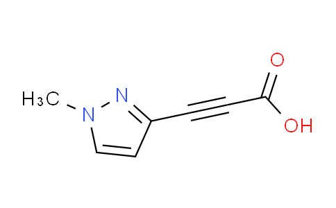 CAS No. 1354706-29-8, 3-(1-Methyl-1H-pyrazol-3-yl)propiolic acid