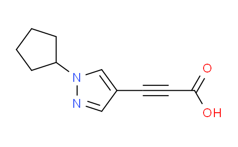CAS No. 1354706-56-1, 3-(1-Cyclopentyl-1H-pyrazol-4-yl)propiolic acid