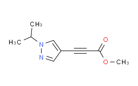 CAS No. 1354706-60-7, Methyl 3-(1-isopropyl-1H-pyrazol-4-yl)propiolate