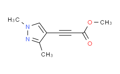CAS No. 1354706-93-6, Methyl 3-(1,3-dimethyl-1H-pyrazol-4-yl)propiolate