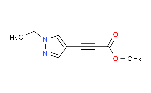 CAS No. 1354706-94-7, Methyl 3-(1-ethyl-1H-pyrazol-4-yl)propiolate